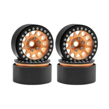 Imagem de Cubo De Aro De Roda Beadlock De Metal Em Escala 1/10 Para Carro Redcat