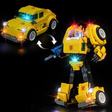 Imagem de Hilighting Upgraded Led Light Kit for Lego Icons Bumblebee Building Set, Compatible with Lego 10338 (Model Not Included)