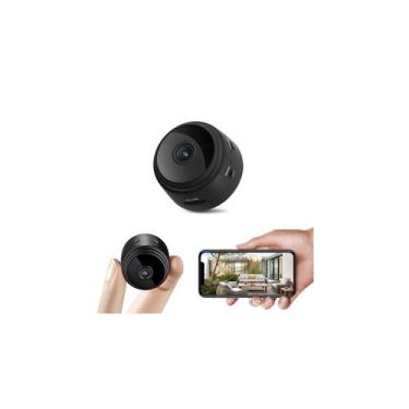 Imagem de Câmera de segurança Mini 1080P WiFi com visão noturna e detector de mo