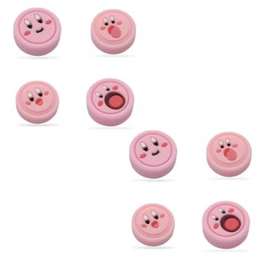 Imagem de MatoSan® Tampas de aperto Thumbstick para Switch Joy-Con – Capas de joystick de silicone macio para Switch e Switch OLED – Punhos de controle antiderrapantes – Acessórios Joycon Stick