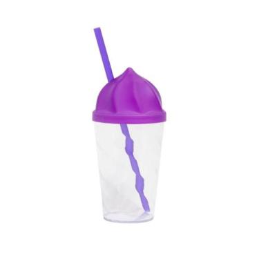 Imagem de Kit 70 Copo Sorvete Cristal 550 ML - Biel Copos, Roxo