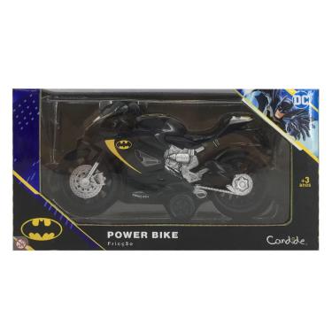 Imagem de Moto de Fricção Candide Power Bike Batman