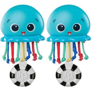 Imagem de Brinquedo musical Sensory Shaker Baby Einstein Ocean Glow x2