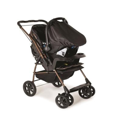 Imagem de Carrinho Milano Reviii Travel System Pt Cobre Ptc Galzerano