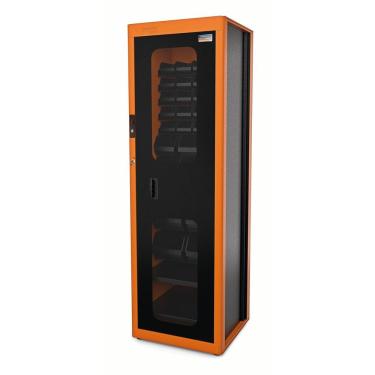 Imagem de Armário Smart System Ferramentas 1 Porta, 29 Caixas Plásticas Bin Visor Tramontina Pro Laranja Tramontina