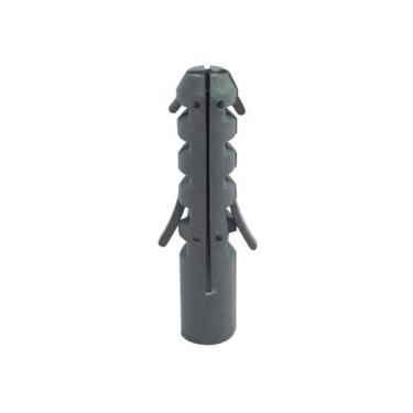 Imagem de Bucha 10mm Polietileno Alta Densidade 500 Unidades Fixação Em Paredes De Tijolo, Cimento Concreto