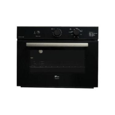 Imagem de Forno A Gás Fischer Infinity De Embutir 50L Com Grill Preto 127V, 110V