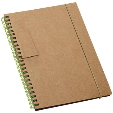 Imagem de Caderneta 14X18Cm 60 Fls Pautadas Study Topget - Verde Claro