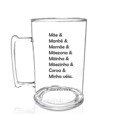 Imagem de Caneca Chopp Personalizada Para Dia Das Mães - Manhe