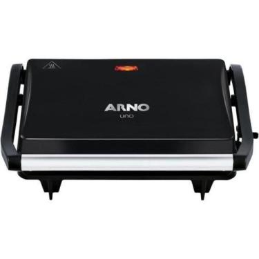 Imagem de Grill Arno Compact GPTO Preto 127v, Preto, 110V