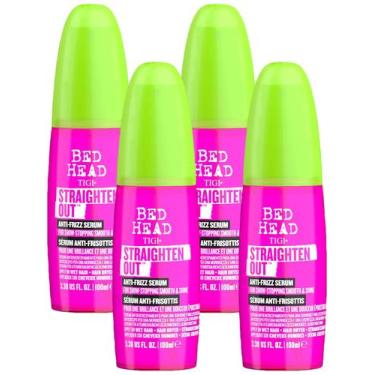 Imagem de Sérum TIGI Bed Head Straighten Out Anti Frizz 100 ml (pacote com 4)