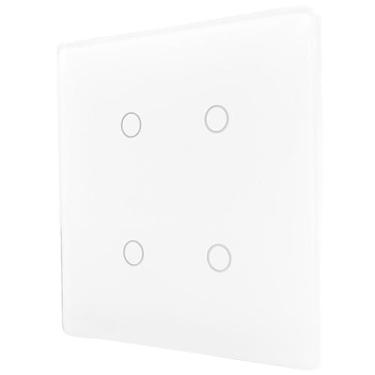 Imagem de Interruptor Inteligente Wireless 4 Botões Branco Aitek