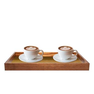 Imagem de Bandeja De Decoração Madeira De Reflorestamento 45X60Cm Top