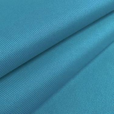 Imagem de Foreate Tecido impermeável por The Yard 600d Cordura Canvas Fabric 147.3 cm Wide for Indoor Outdoor Patio 5 jardas, azul ciano