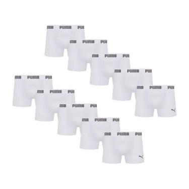 Imagem de 10 Cuecas Boxer Box Sem Costura Masculina Adulta Microfibra - Selene, 