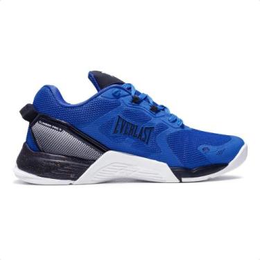 Imagem de Tênis Everlast Climber Pro 3 Unissex, 41, Azul, Preto