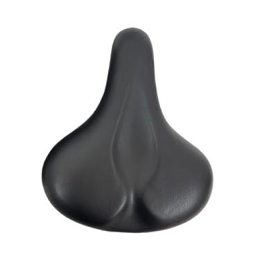 Imagem de RNXRZANK Assento de Bicicleta de Substituição, Universal, Resistente Ao Desgaste, Ergonômico, Confortável, à Prova D'água, com Absorção de Choque, Selim de, Preto, Tamanho real