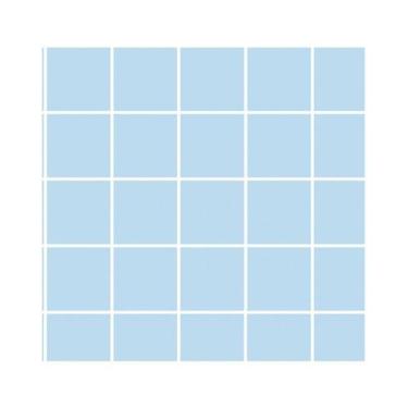 Imagem de Tecido Tricoline Grid Azul Bebê - Tecidos Caldeira - 50 x 150 cm - Ide