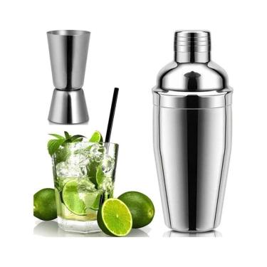 Imagem de Coqueteleira Inox 750ml Drinks Caipirinha Bar Coquetel