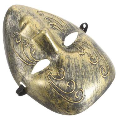 Imagem de Máscara de máscaras Kichvoe Full Face Vintage Veneziana Grego Romana