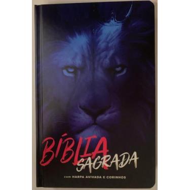 Imagem de Biblia Arc 860 Leão Azul - Sankto