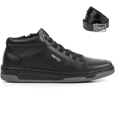 Imagem de Kit Sapatênis Ferracini Vox Masculino + Cinto