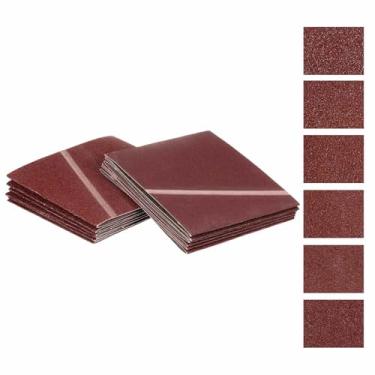 Imagem de Kozelo 12 peças de correias de lixamento 20 x 48 cm 40/60/80/100/120/150 grão lixa abrasiva de óxido de alumínio para lixadeira de cinto lixadeira de metal moagem madeira trabalho solda remoção de