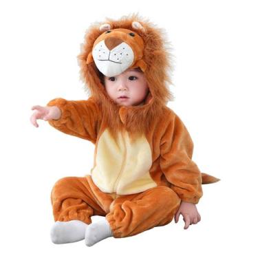 Imagem de Fantasia TONWHAR, macacão unissex para bebês e animais, macho, leão 12