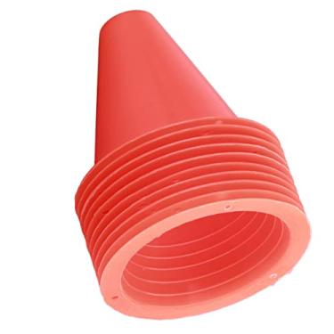 Imagem de Conjunto de Treinamento de Cones de Futebol, Barreiras de Futebol, Marcador de Campo de Plástico, Pilhas de Patins, 10 Peças, Cone de Treinamento de Futebol, Barreiras de (ORANGE)