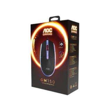 Imagem de Mouse Gamer com Fio, 2000 DPI, Design Ergonômico,Mouses de Computador, para Jogos - Preto