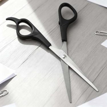 Imagem de Tesoura para afinar o cabelo, tesoura de corte de cabelo, lâminas de 1,8 mm com estrutura de aço inoxidável, ferramenta de texturização