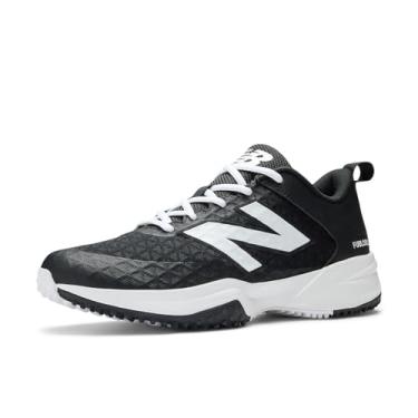 Imagem de New Balance FuelCell 4040 V8 Turf-Trainer Tênis de beisebol masculino, Preto/branco, 5 Wide