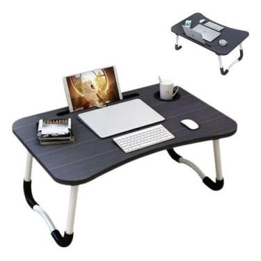 Imagem de Mesa Portátil Dobrável Para Notebook Cama Home Office - JF Comércio, P
