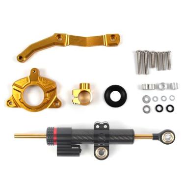 Imagem de Estabilizadores de amortecedor de direção Arashi com suporte para Kawasaki Z1000 2010-2013, controle de segurança de peças de acessórios de motocicleta