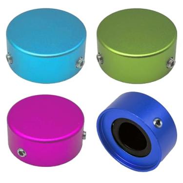 Imagem de Protetor de pedal com efeito de guitarra, pacote com 4, várias cores, tampa confortável antiderrapante (cores mistas 2)