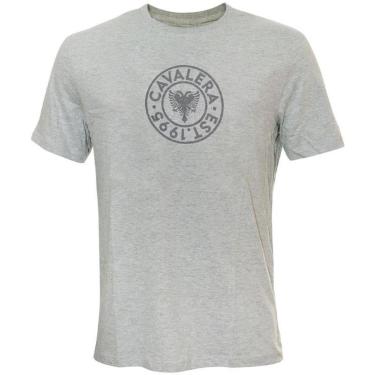 Imagem de Camiseta Cavalera Indie Cava Circle Mescla Masculina-Masculino