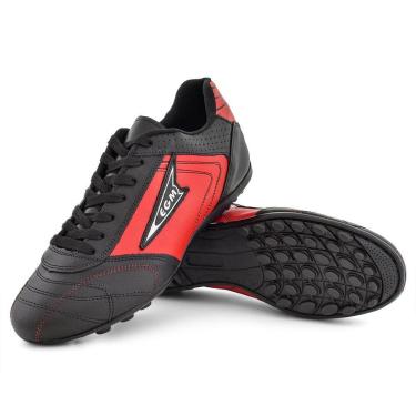 Imagem de Chuteira Masculina Society Carbon Topper Dominator Bravo-Masculino