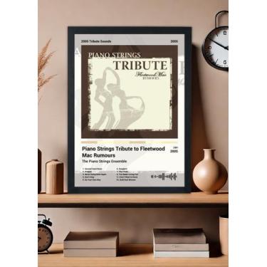 Imagem de Quadro Decorativo Fleetwood Mac Rumours (Light) Com Vidro Tamanho:21cm