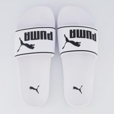 Imagem de Chinelo Puma Leadcat 2.0 Branco e Preto, 41