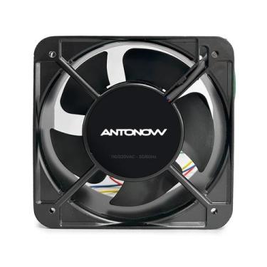 Imagem de Cooler alumínio bivolt 150 x 150 x 51 110~220v 50~60hz microventilador