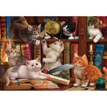 Imagem de Anatolian Puzzle Kediler ve Kitaplar 500 Parça