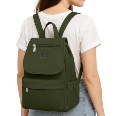 Imagem de Mochila Feminina Pequena Bolsa Media Casual Trabalho Escola Alça De Ma