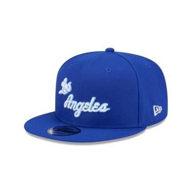 Imagem de BONE NEW ERA 9FIFTY LOS ANGELES LAKERS NBA HARDWOOD AZUL-Masculino