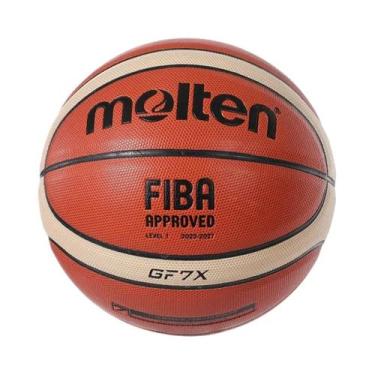 Imagem de Bola De Basquete Oficial Molten GM7X Para Treinamento E Competição Mas