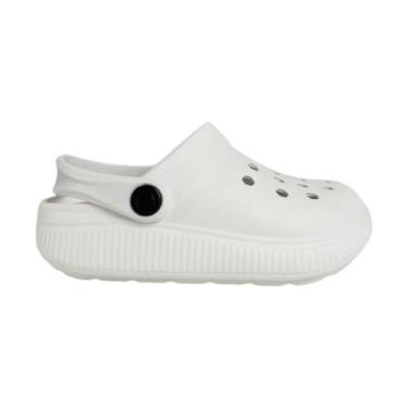 Imagem de Sandália Babuch Molekinha Infantil EVA Conforto, Branco, 31