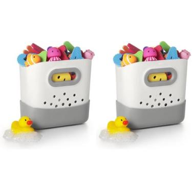 Imagem de Almacenamiento de Juguetes de Baño OXO Tot para Colocar en Pie Gris Pa
