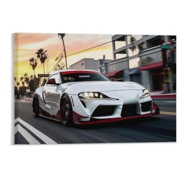 Imagem de HouLaiZhe Speed ​​sup Cool Jdm Cartazes de carro tela estética decoração de quarto pintura de parede impressões de sala de galeria decoração de parede para quarto sala de estar escritório 11 x 17