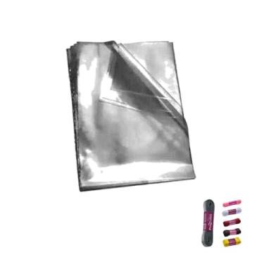 Imagem de Kit Saco PP 10X15cm 100 Unidades Com Fita Cetim 30mm X 10 Metros