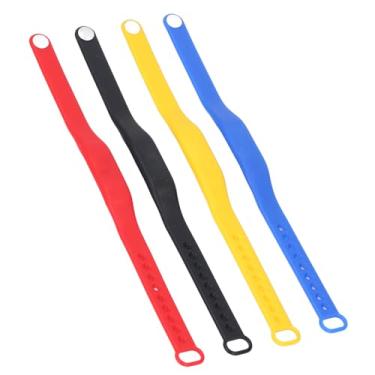 Imagem de GLOGLOW Pulseira de Cartão IC 4PCS NFC Pulseira, de Controle de Acesso de Silicone Regraváveis ​​à Prova de Chuva para Hotel, Piscina, Academia, Entrada de Elevador de Apartamento