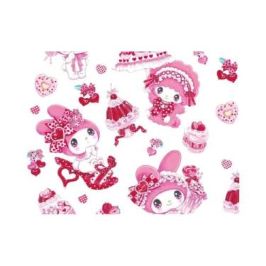 Imagem de Pintura Em Diamante De Coelho Fofo, Bordado Colorido, Arte Em Mosaico 